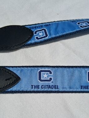 Light Blue Logo Web Belt - Collegiate Mens Accessory
